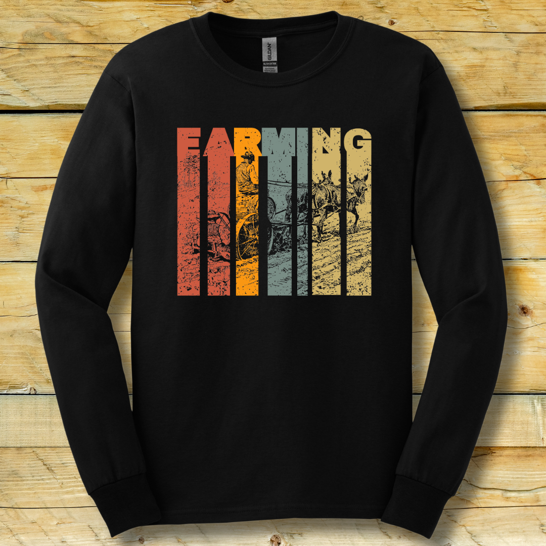 Farming Grunge Long Sleeve Tee