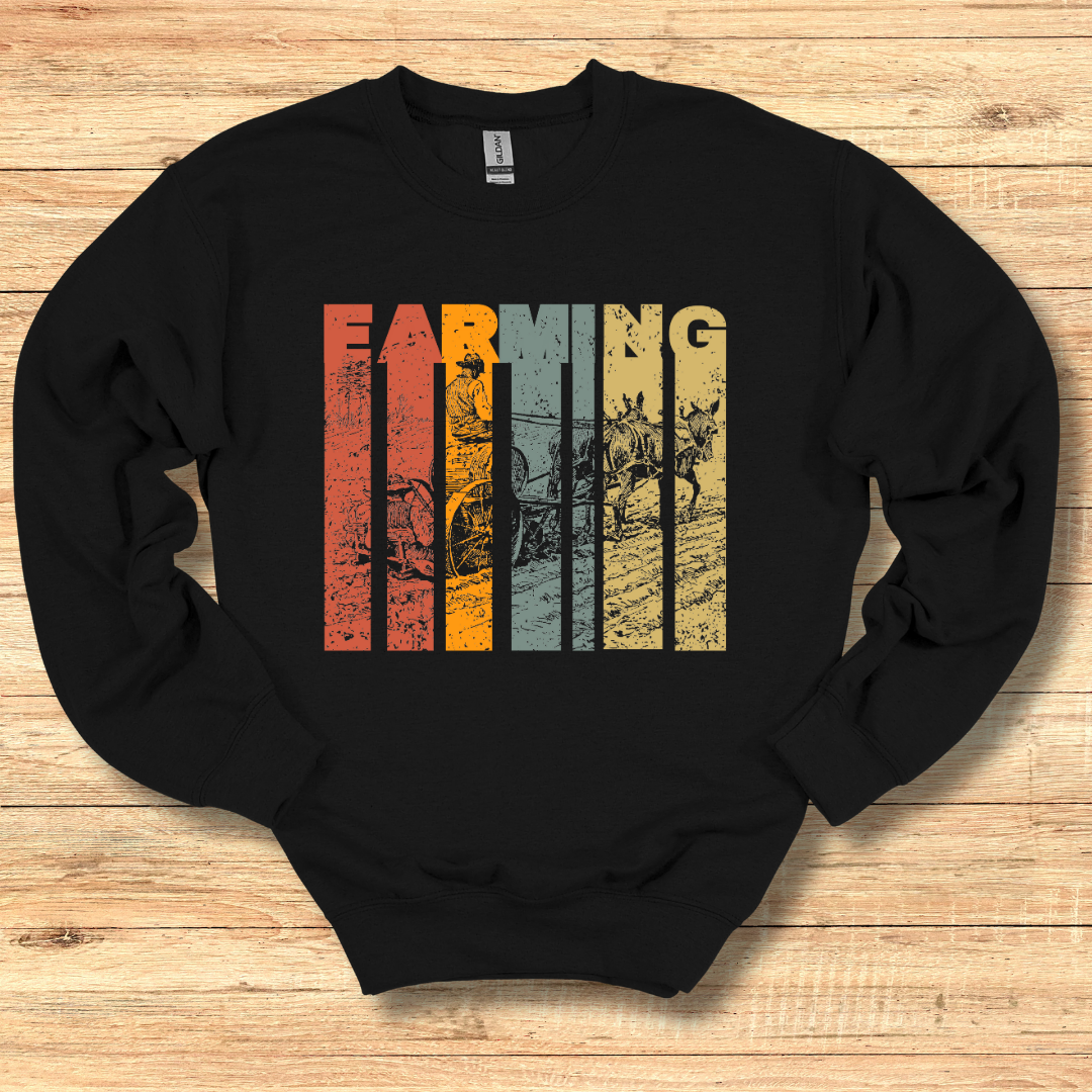 Farming Grunge Sweatshirt | Farmer Gift