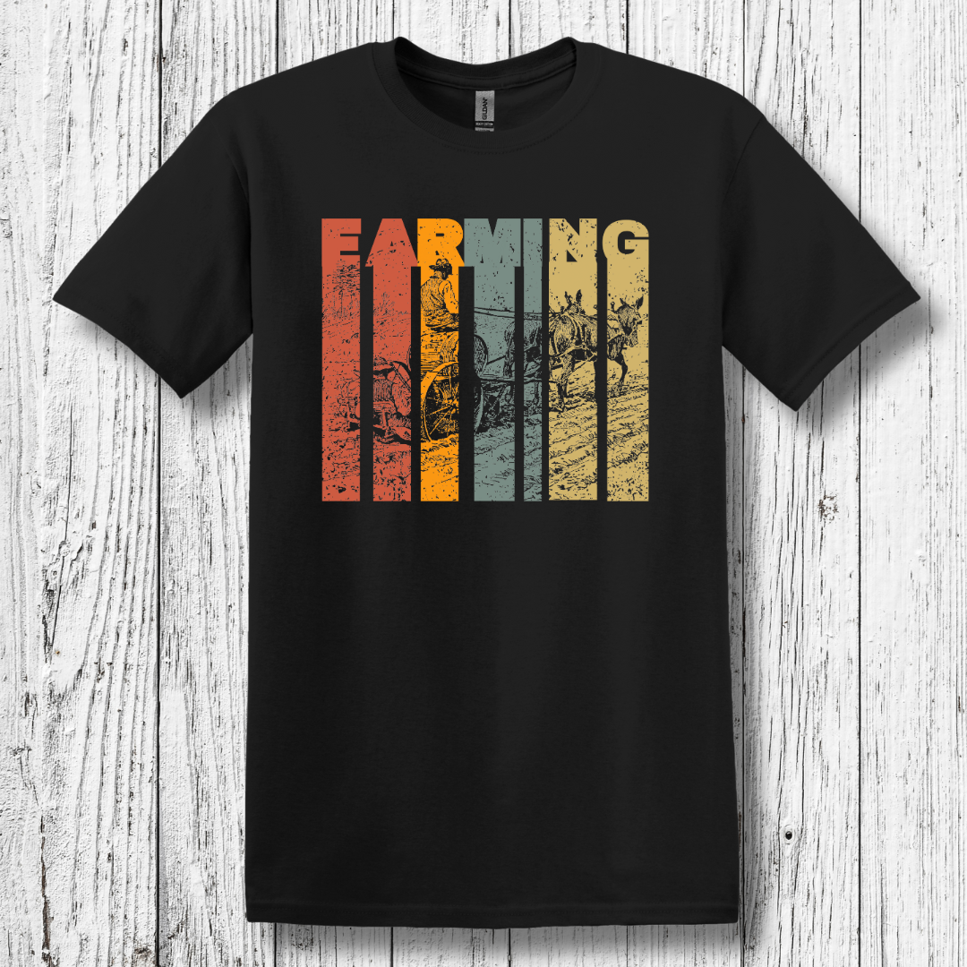Farming Grunge T-Shirt | Farmer Gift