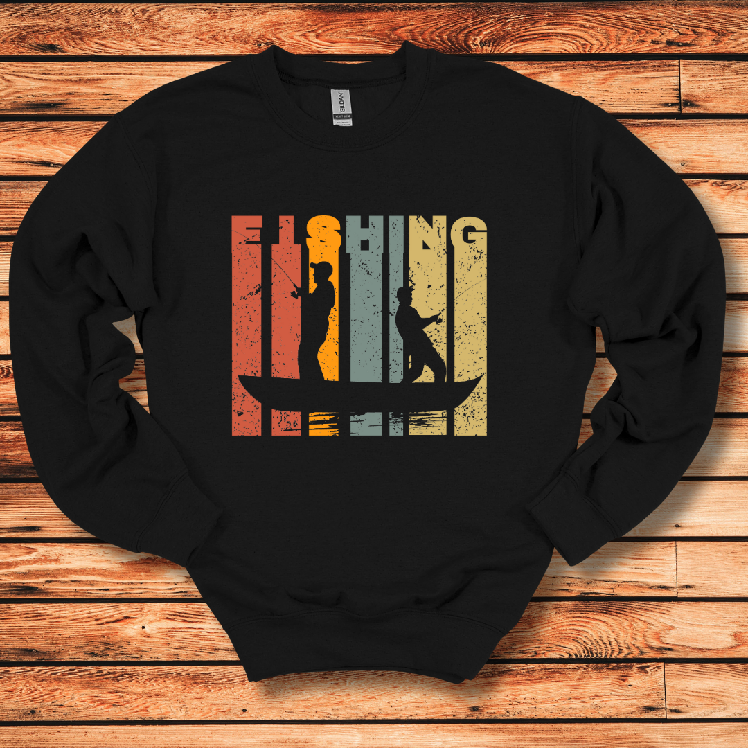 Fishing Grunge Sweatshirt | Fishing Sweatshirt