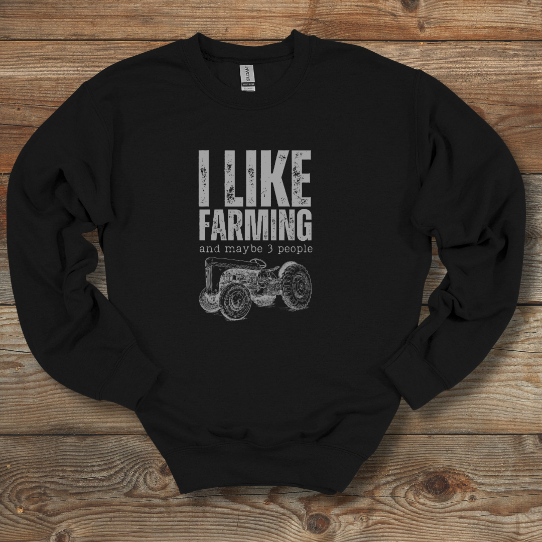 I Like Farming, Tractor Version, Sweatshirt
