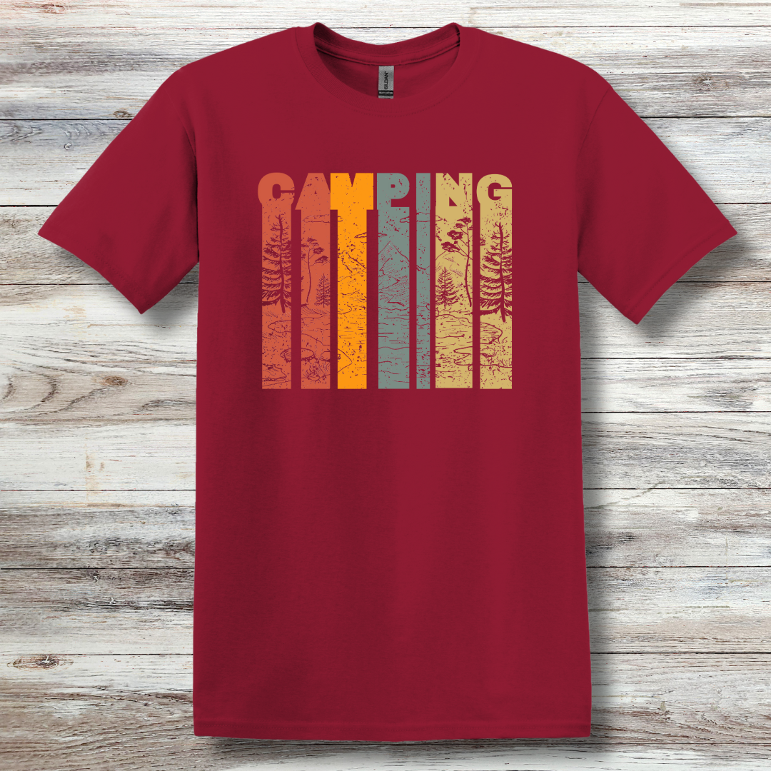 Camping Grunge T-Shirt | Camping Gift Ideas