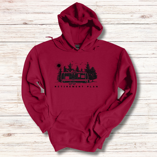 RV Retirement Plan Long-Sleeve Hoodie