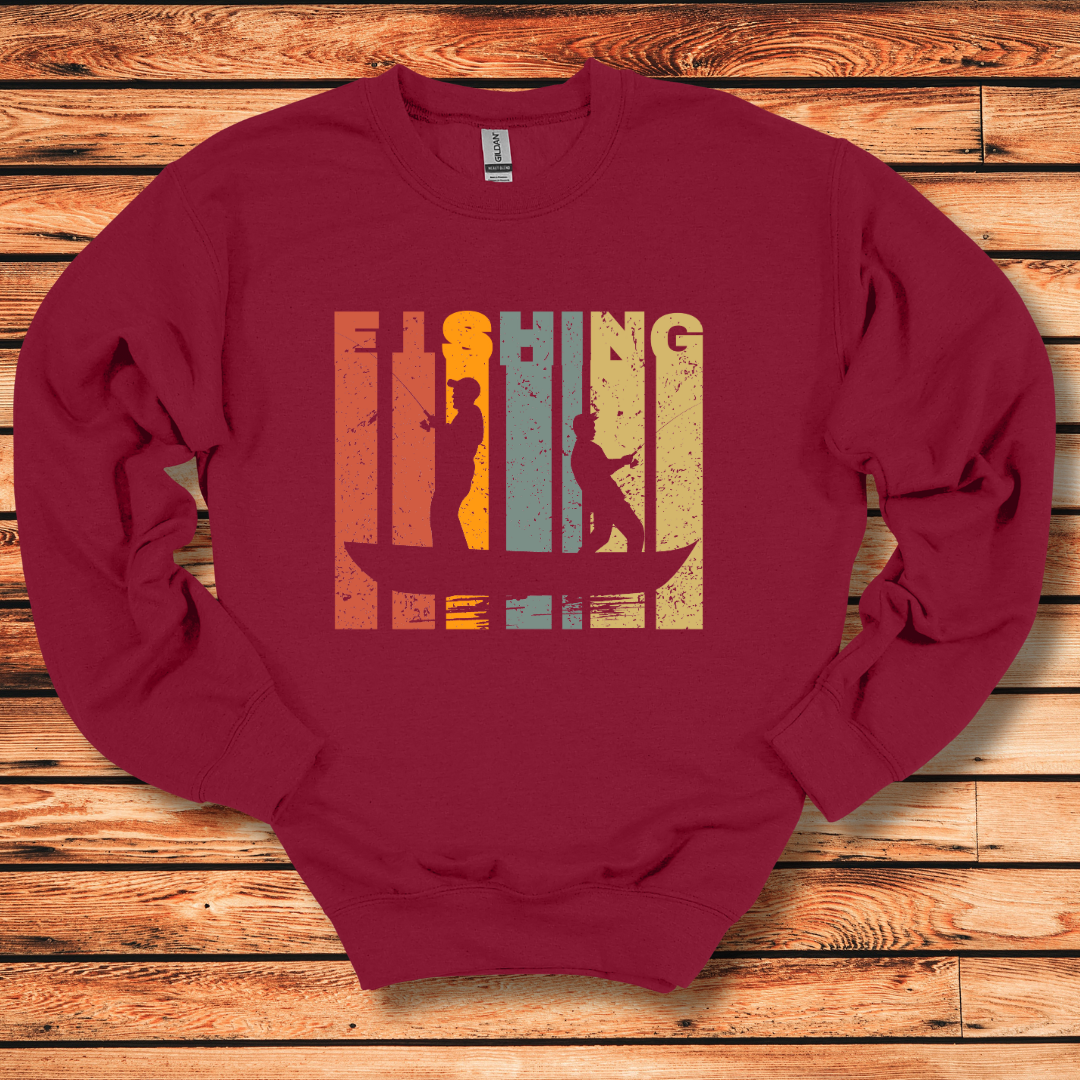 Fishing Grunge Sweatshirt | Fishing Sweatshirt
