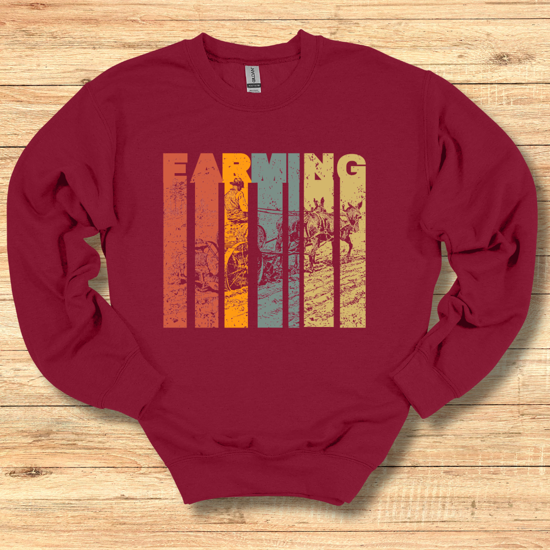 Farming Grunge Sweatshirt | Farmer Gift