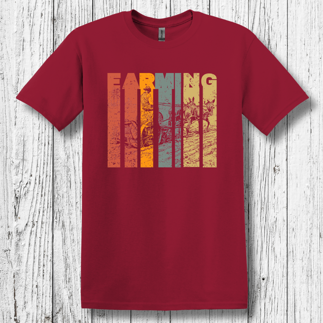 Farming Grunge T-Shirt | Farmer Gift