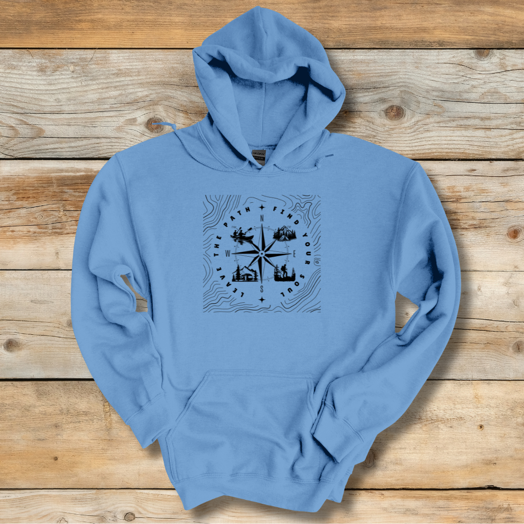 Leave The Path Find Your Soul Long-Sleeve Hoodie