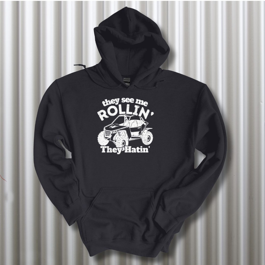 They See Me Rollin They Hatin Side-By-Side Hoodie | UTV Shirt