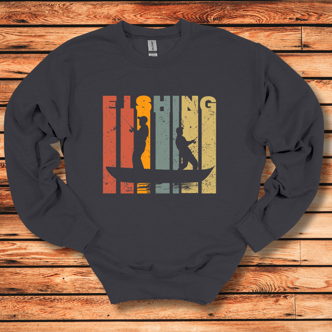 Fishing Grunge Sweatshirt | Fishing Sweatshirt