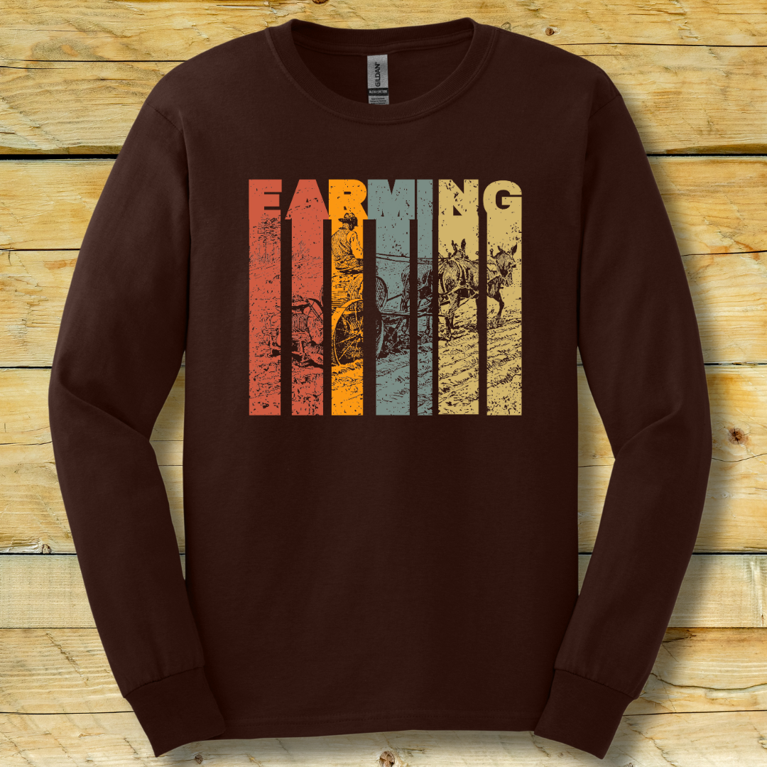 Farming Grunge Long Sleeve Tee