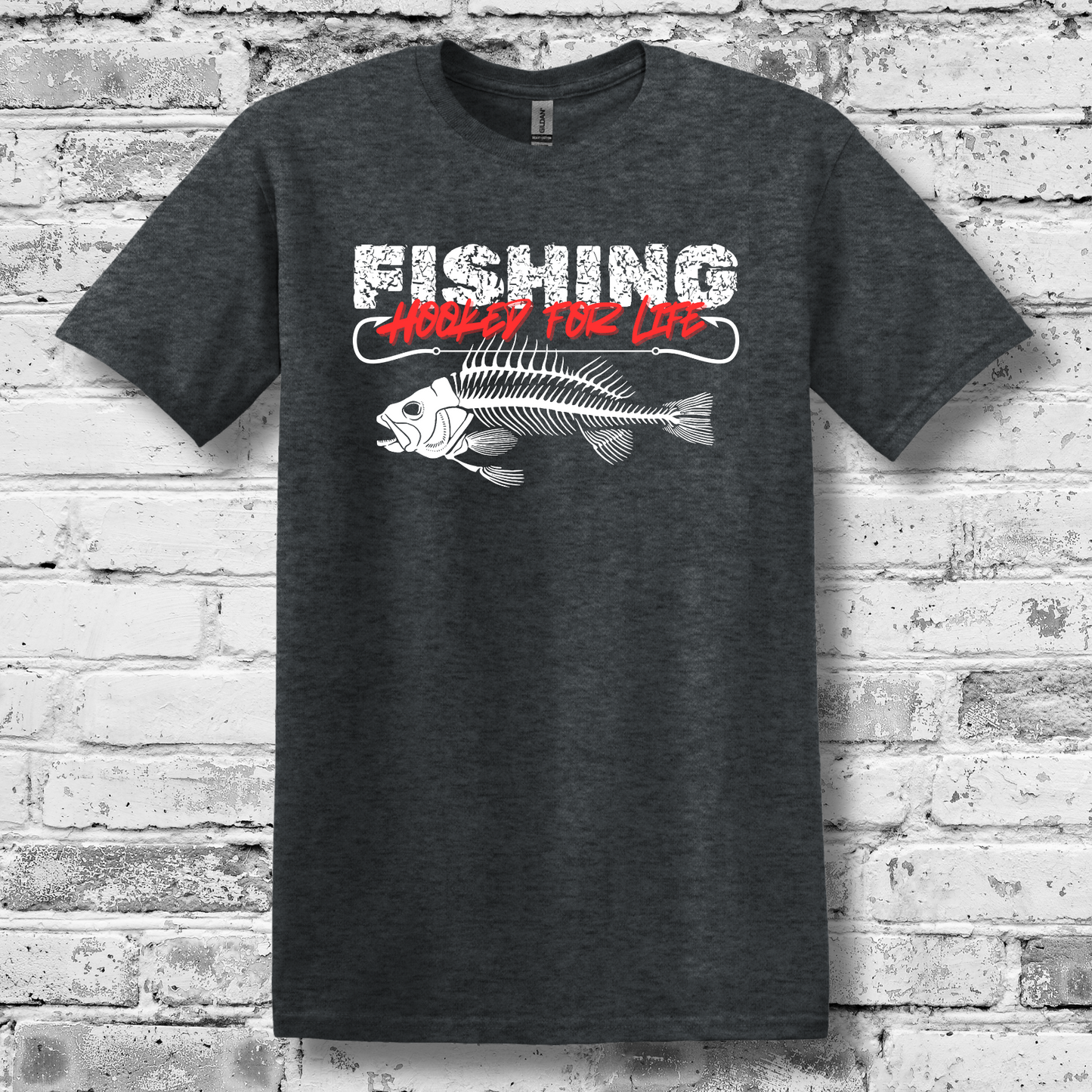 Fishing Hooked For Life T-Shirt
