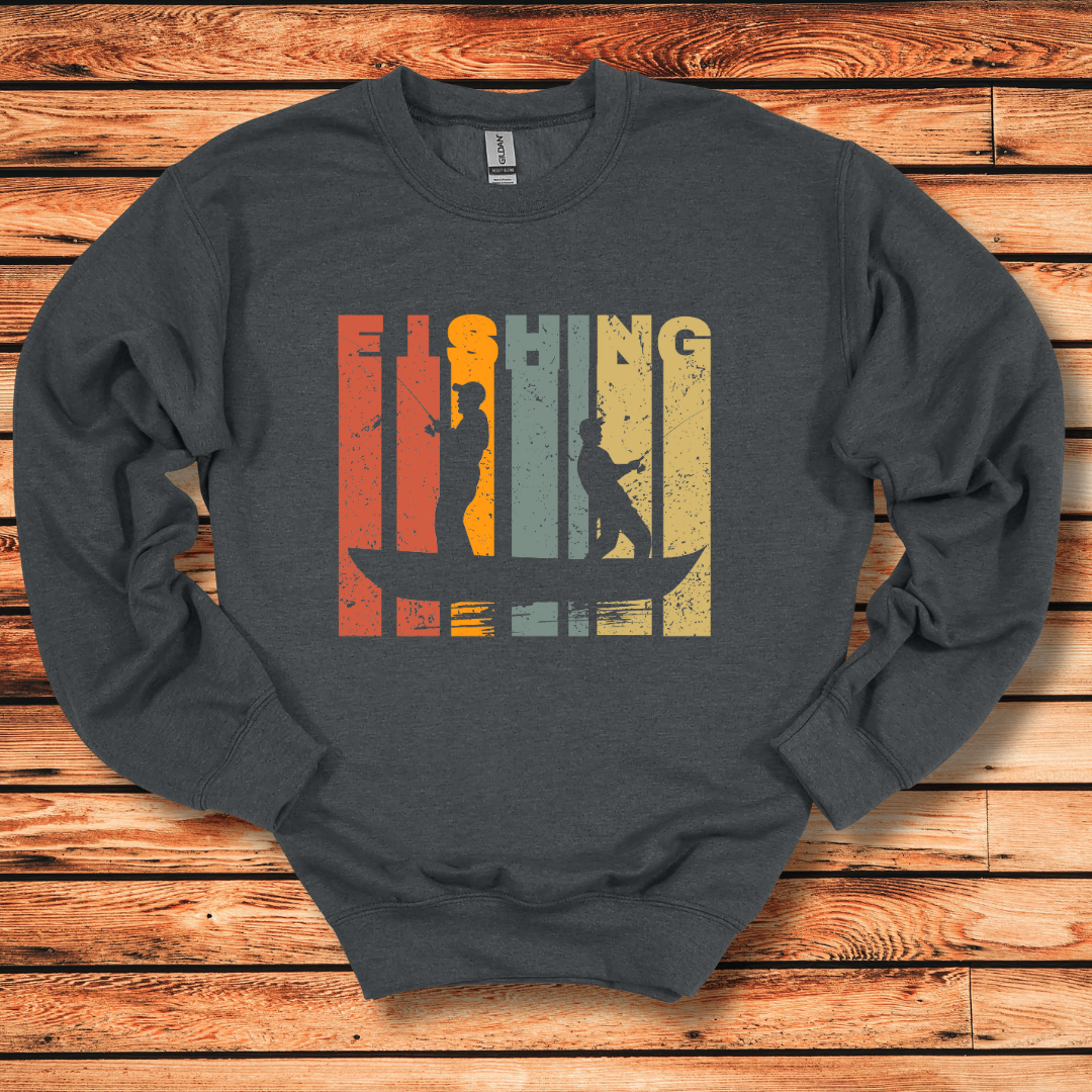 Fishing Grunge Sweatshirt | Fishing Sweatshirt
