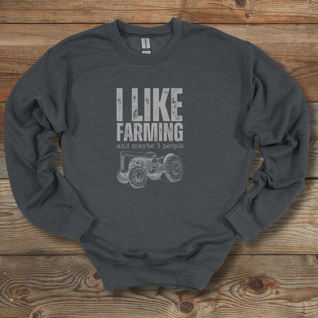 I Like Farming, Tractor Version, Sweatshirt