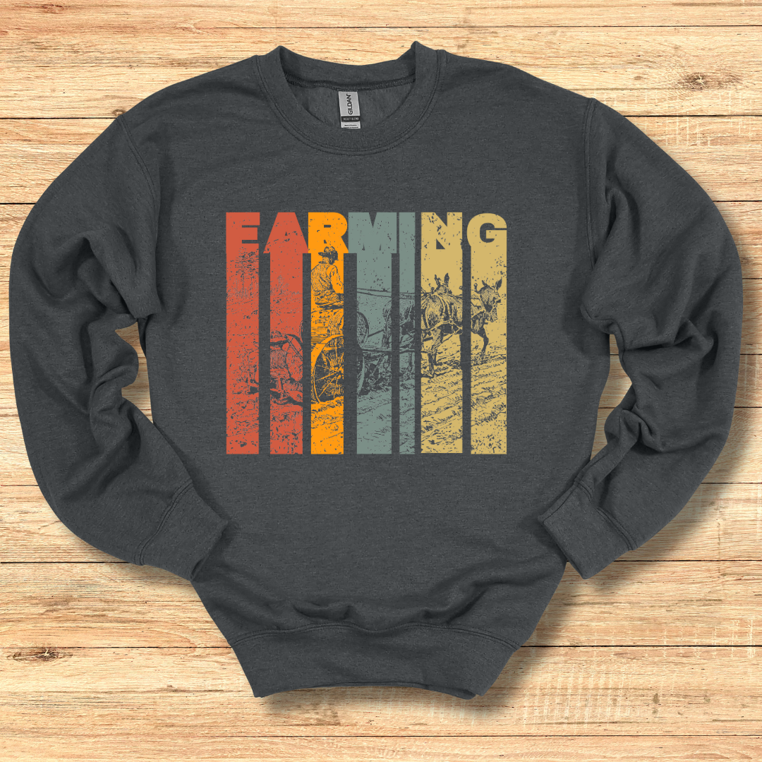 Farming Grunge Sweatshirt | Farmer Gift