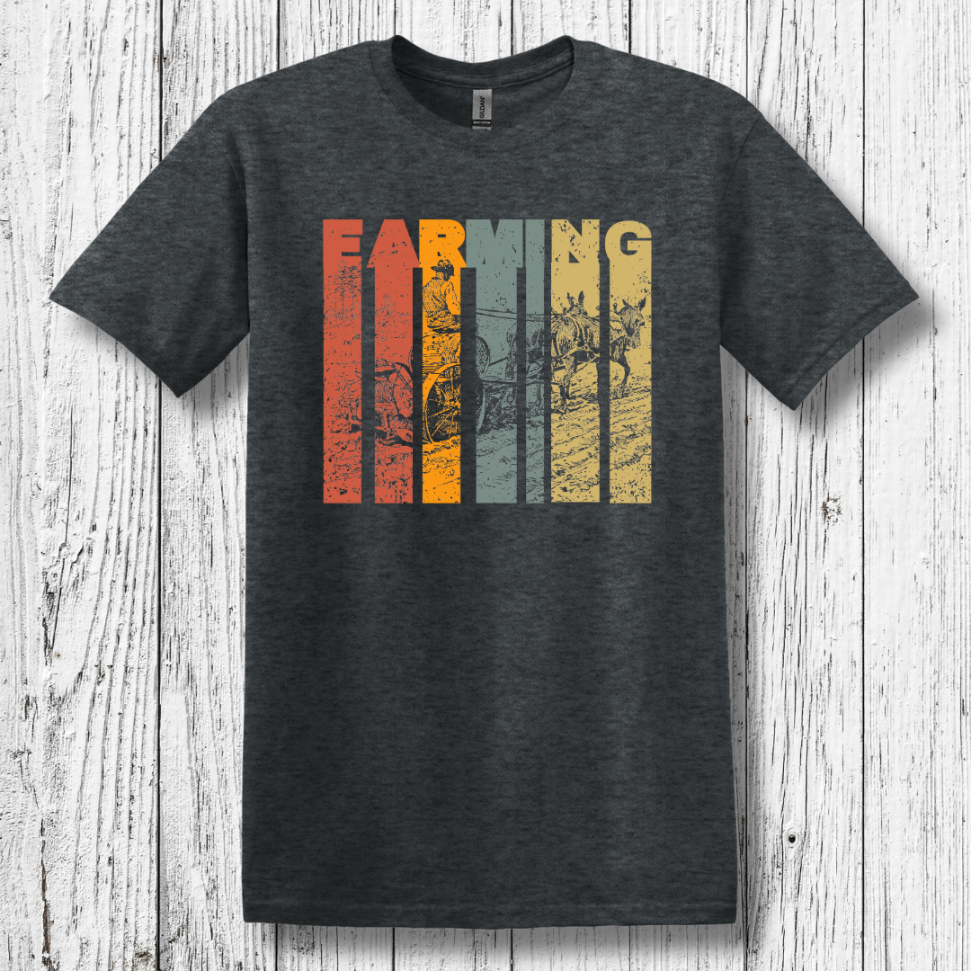 Farming Grunge T-Shirt | Farmer Gift