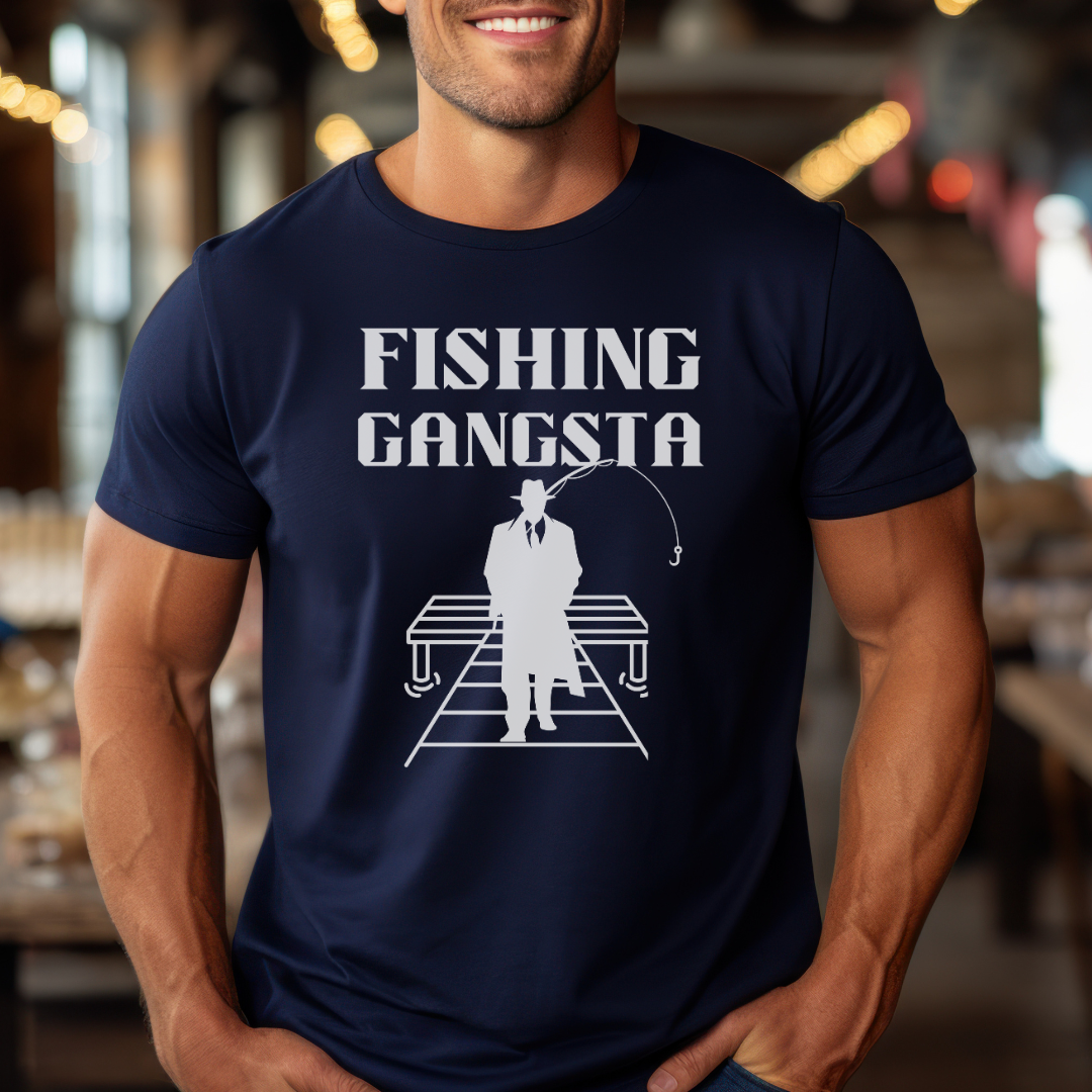 Fishing Gangsta T-Shirt