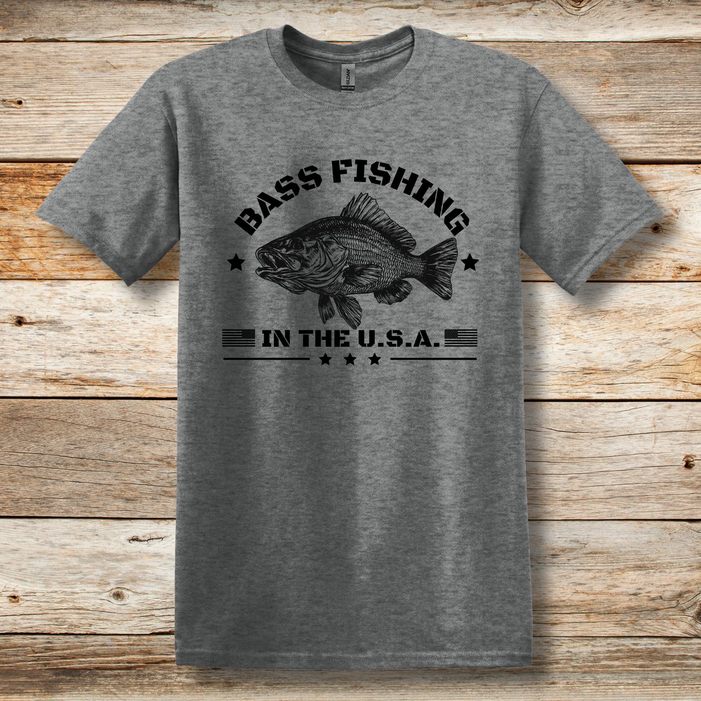 Bass Fishing in the USA T-Shirt