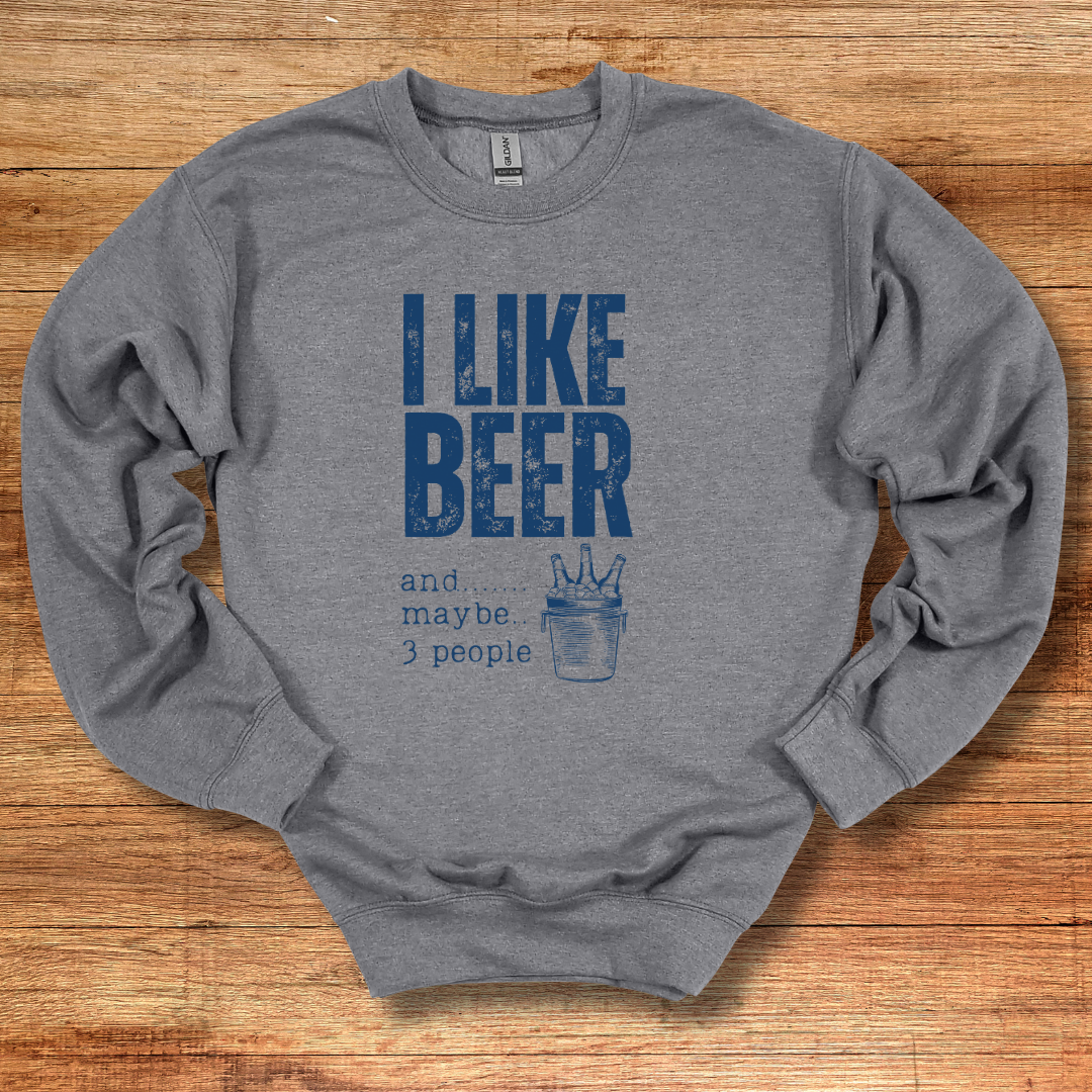 I Like Beer Sweatshirt