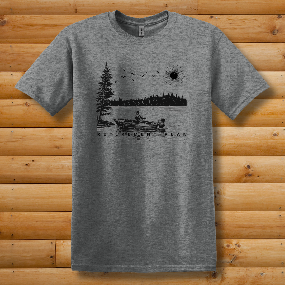 Fishing Retirement Plan T-Shirt