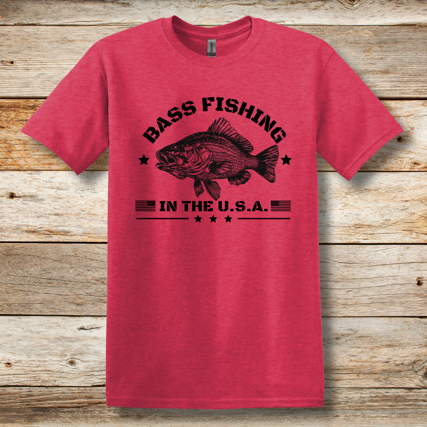 Bass Fishing in the USA T-Shirt