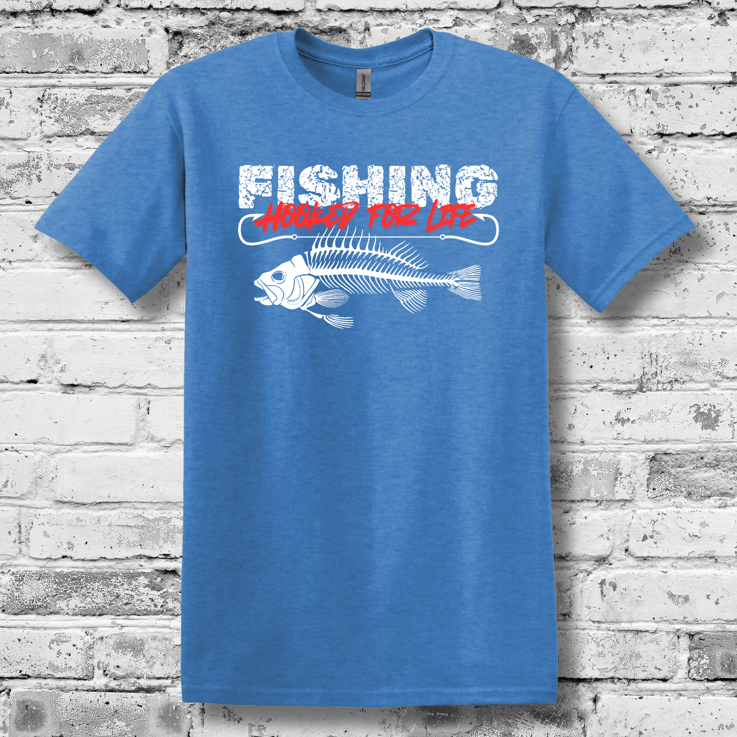 Fishing Hooked For Life T-Shirt