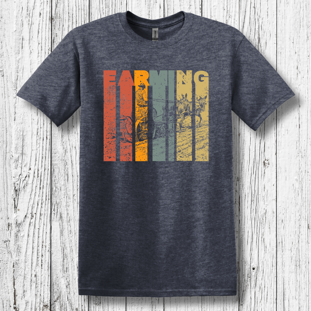 Farming Grunge T-Shirt | Farmer Gift