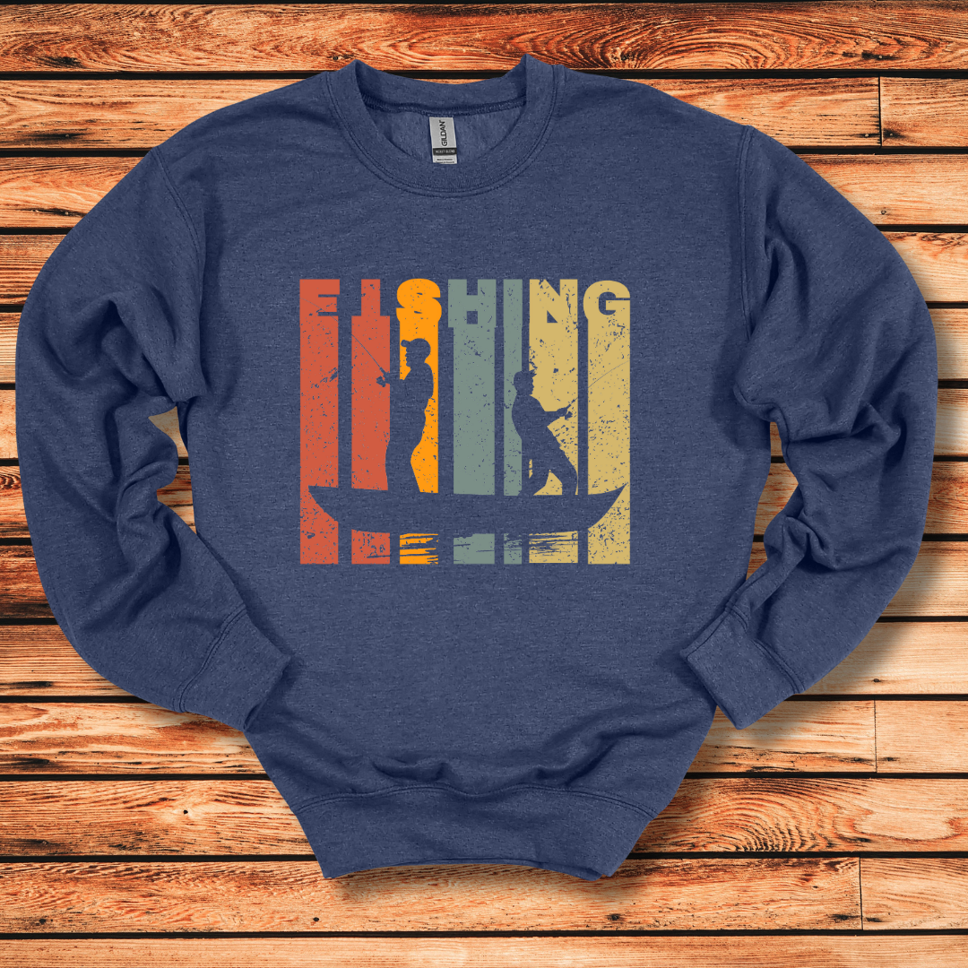 Fishing Grunge Sweatshirt | Fishing Sweatshirt