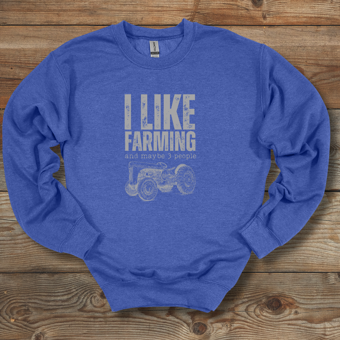 I Like Farming, Tractor Version, Sweatshirt