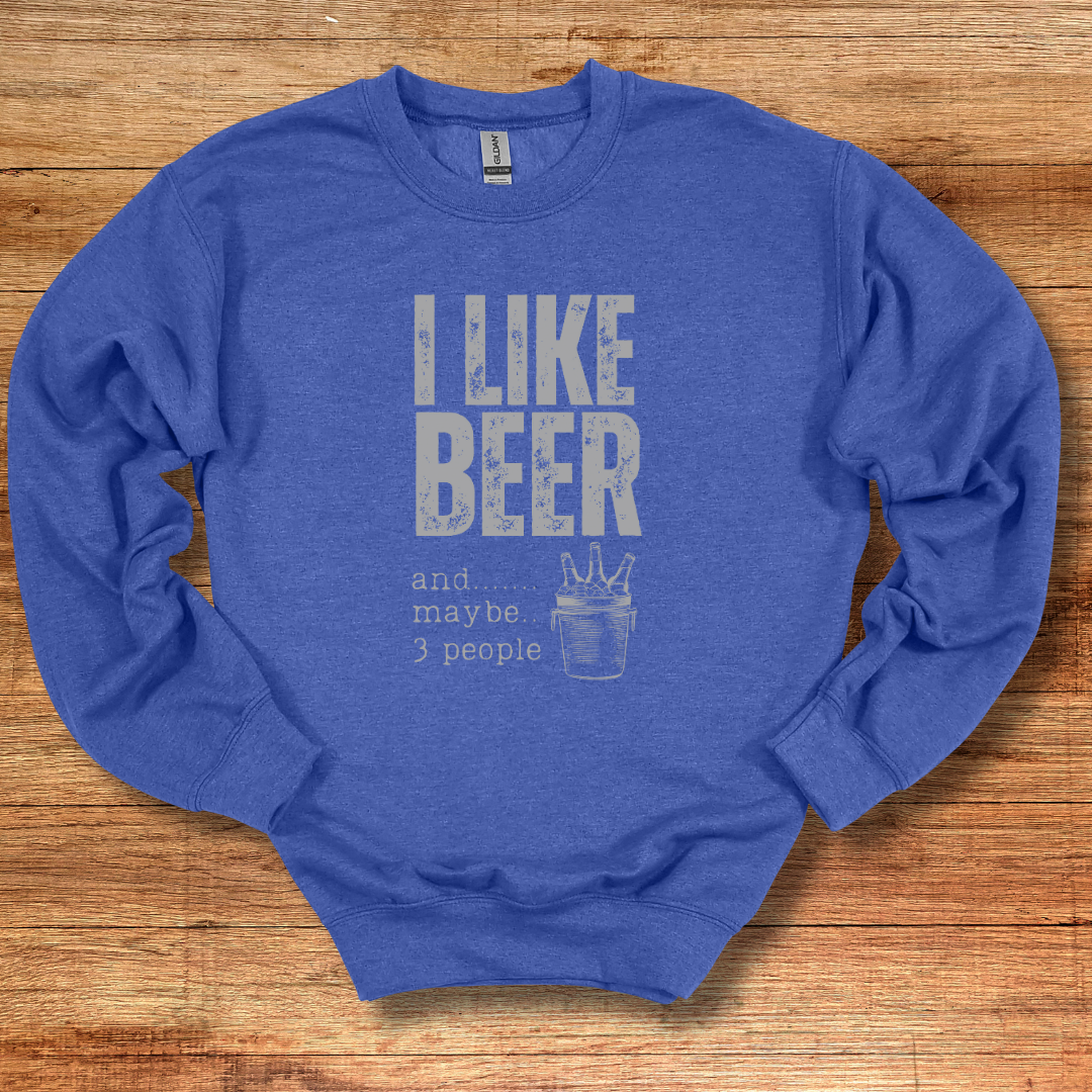 I Like Beer Sweatshirt