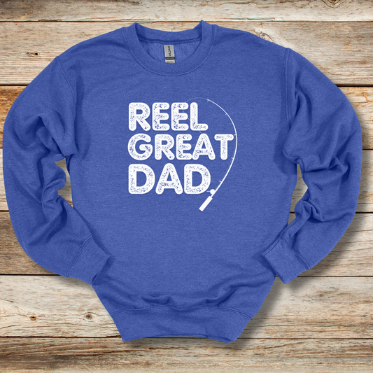 Reel Great Dad Sweatshirt