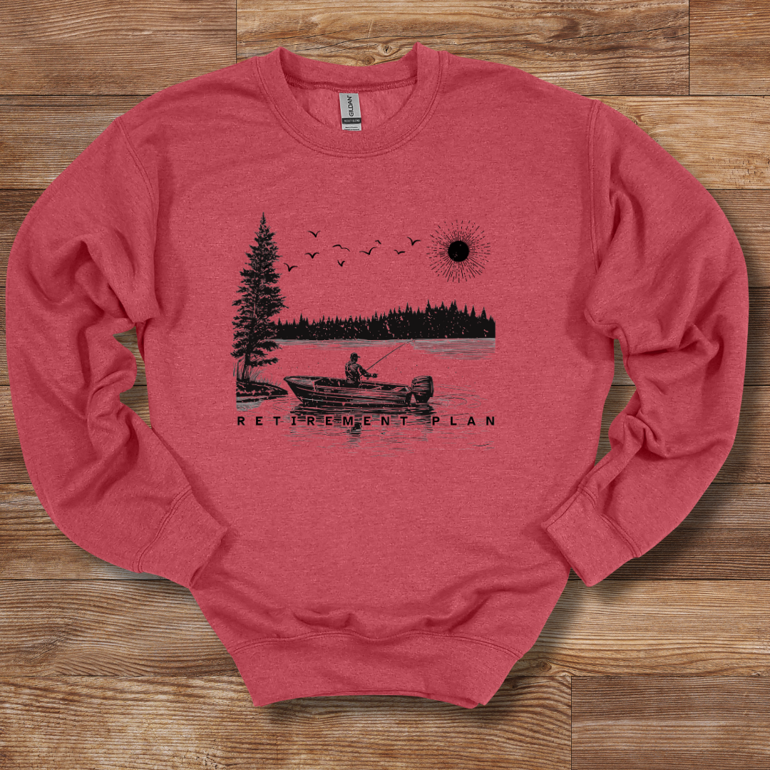 Fishing Retirement Plan Sweatshirt
