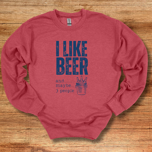 I Like Beer Sweatshirt
