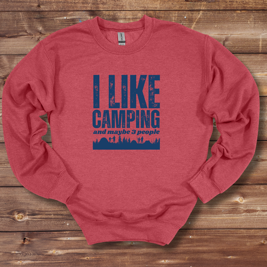 I Like Camping Sweatshirt