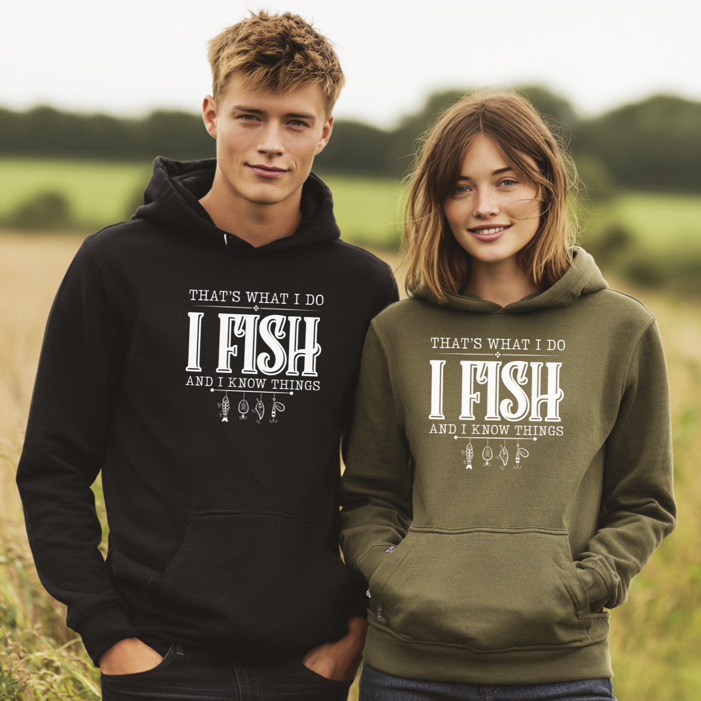 That's What I Do, I Fish Hoodie | Funny Fishing Shirts