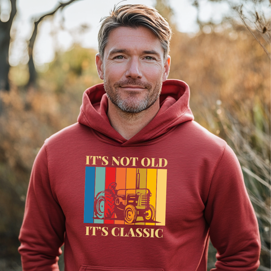 It's Not Old It's Classic Long-Sleeve Hoodie