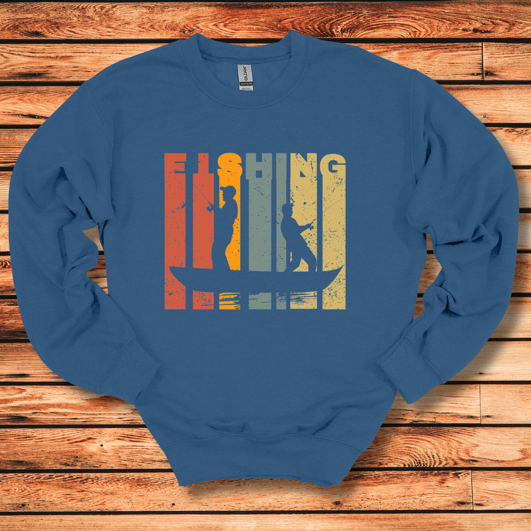 Fishing Grunge Sweatshirt | Fishing Sweatshirt