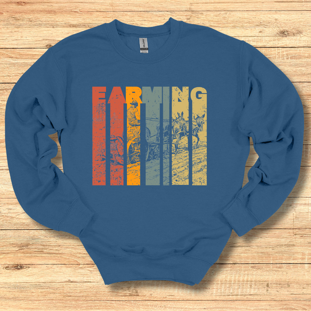 Farming Grunge Sweatshirt | Farmer Gift