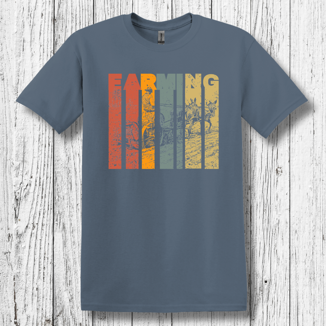 Farming Grunge T-Shirt | Farmer Gift