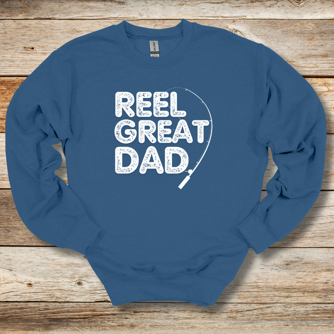 Reel Great Dad Sweatshirt