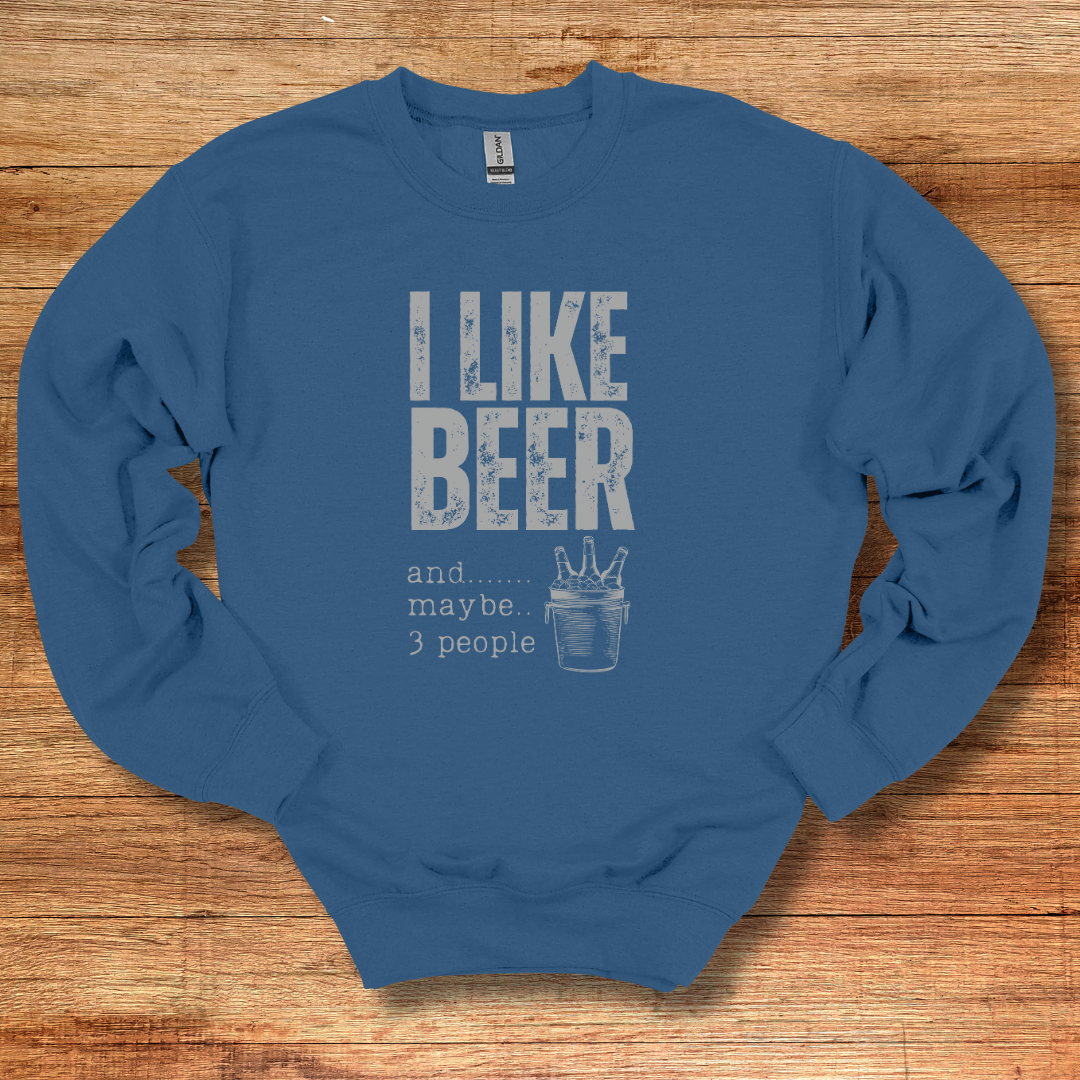 I Like Beer Sweatshirt