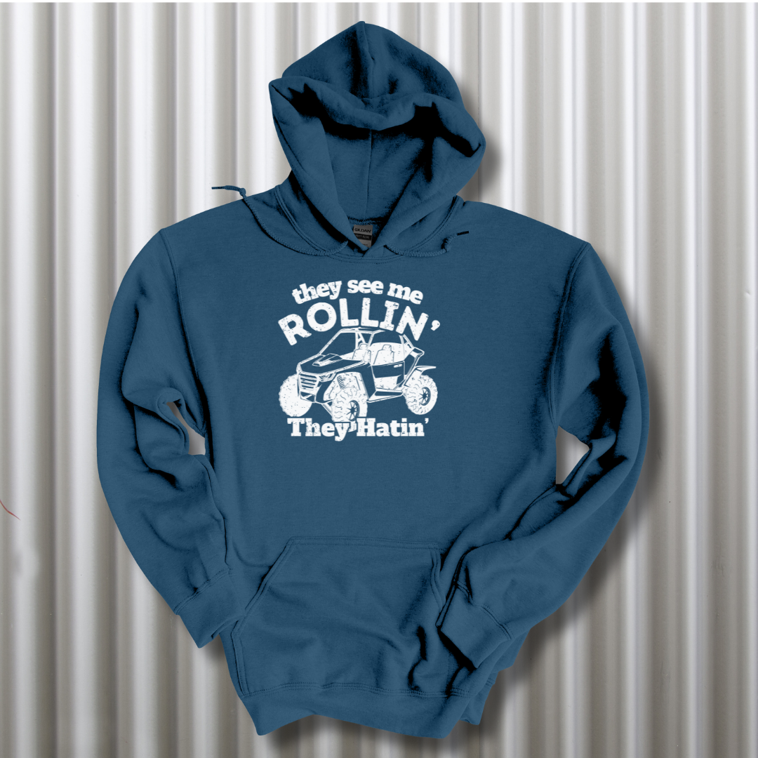 They See Me Rollin They Hatin Side-By-Side Hoodie | UTV Shirt
