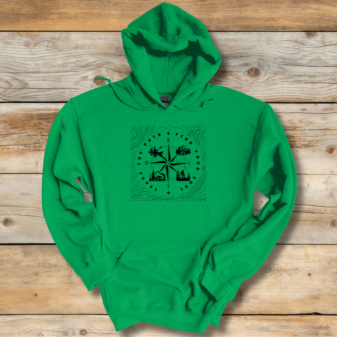 Leave The Path Find Your Soul Long-Sleeve Hoodie