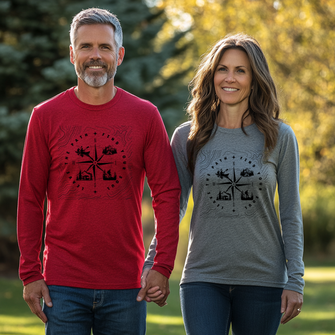 Leave The Path Find Your Soul Long Sleeve Tee | Camping Gift Ideas