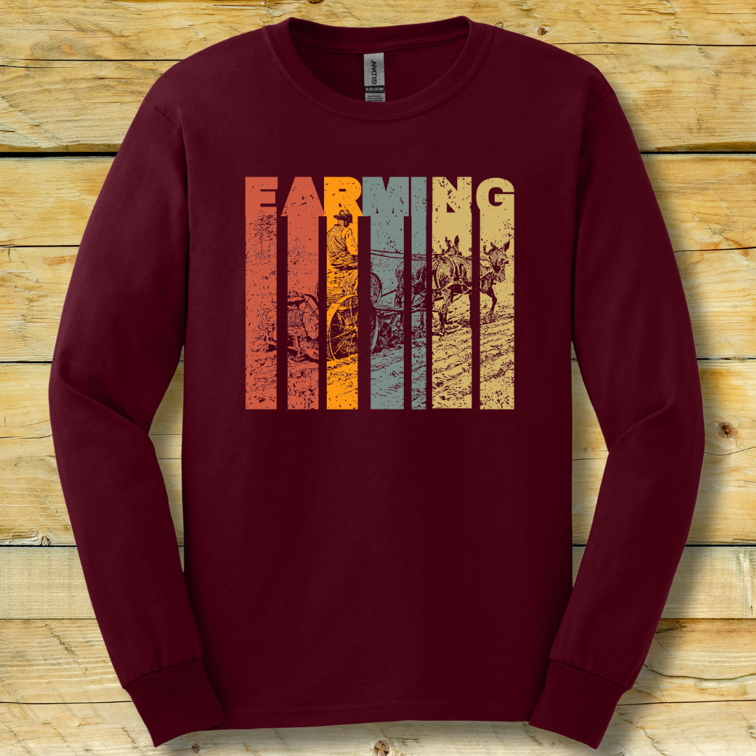 Farming Grunge Long Sleeve Tee