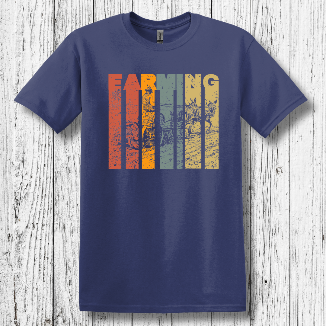 Farming Grunge T-Shirt | Farmer Gift