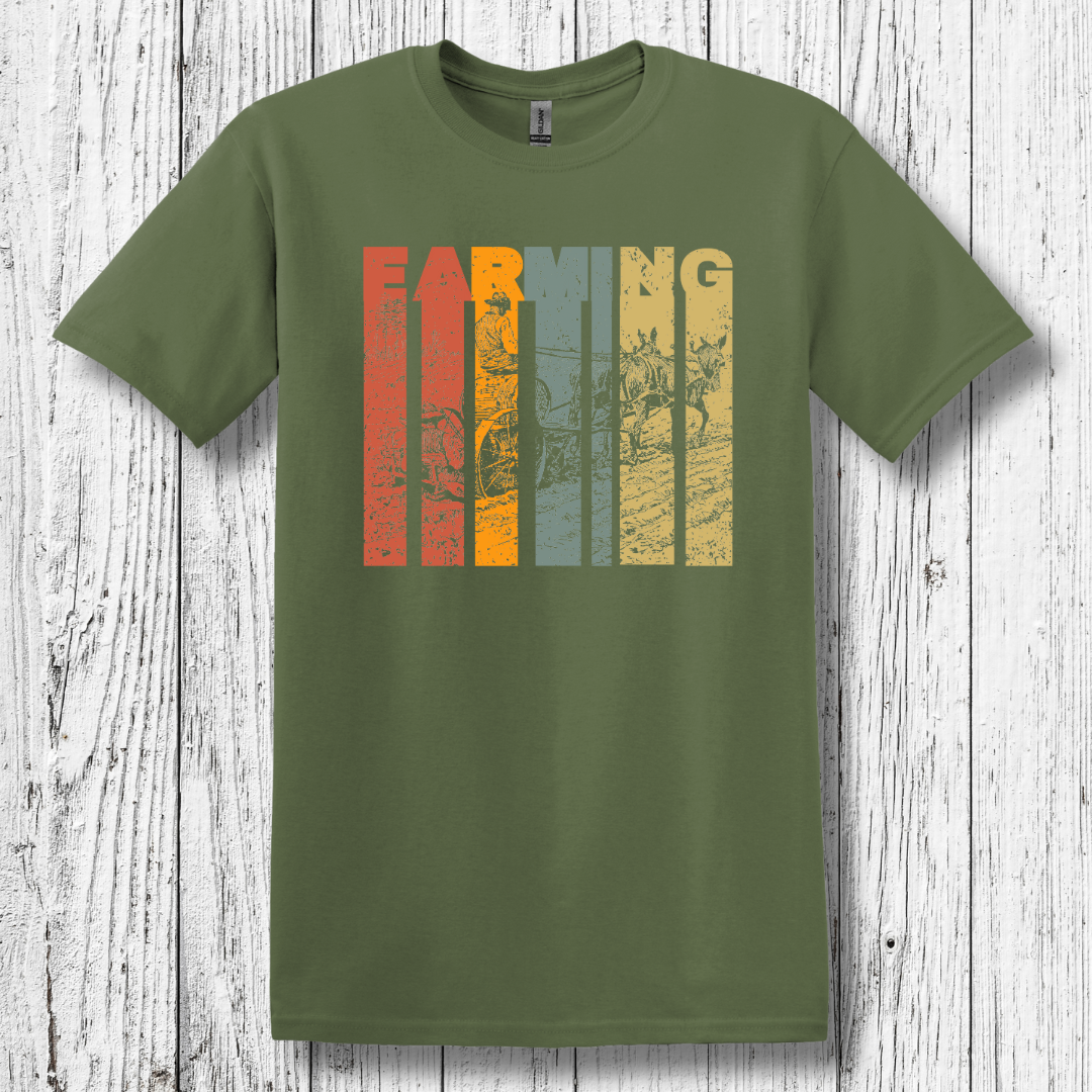 Farming Grunge T-Shirt | Farmer Gift