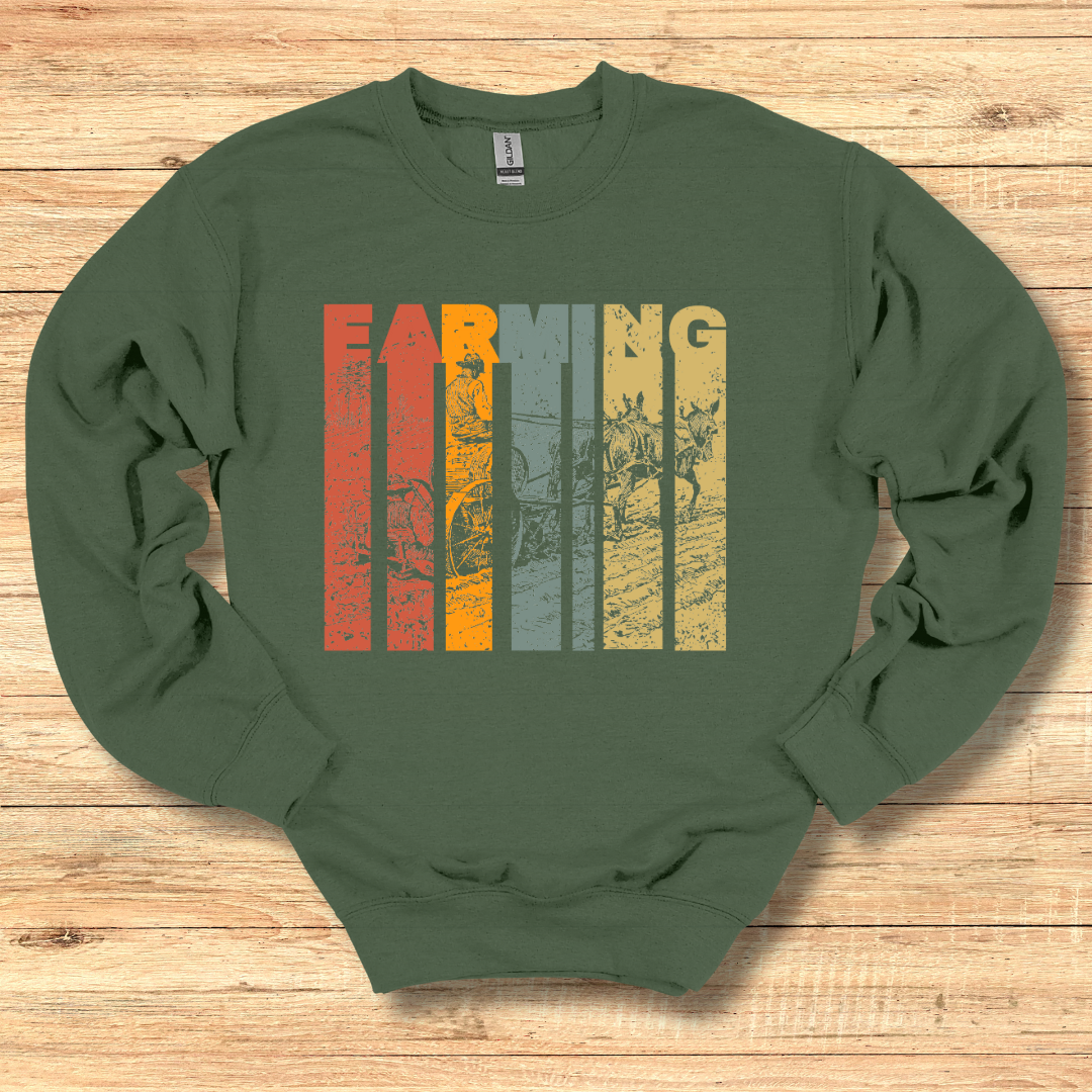 Farming Grunge Sweatshirt | Farmer Gift