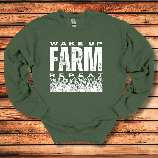 Wake Up Farm Repeat Sweatshirt