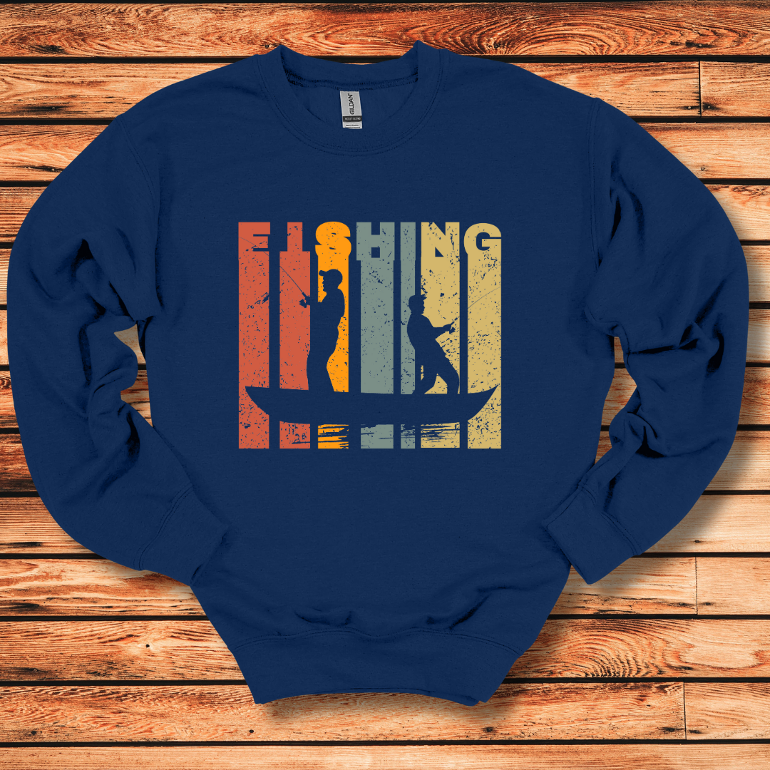 Fishing Grunge Sweatshirt | Fishing Sweatshirt