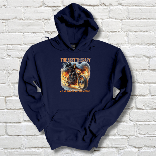 The Best Therapy Long-Sleeve Hoodie